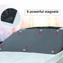 Charger l&#39;image dans la galerie, Car Front Windshield Magnet Anti-Frost Snow Anti-Freeze Cover General 210*120Cm Durable Car Accessories
