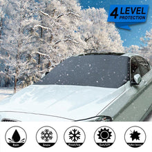 Load image into Gallery viewer, Car Front Windshield Magnet Anti-Frost Snow Anti-Freeze Cover General 210*120Cm Durable Car Accessories
