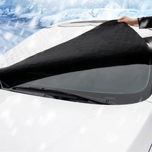 Загрузить изображение в средство просмотра галереи, Magnetic Car Windshield Snow Cover Tarp Winter Ice Scraper Frost Dust Guard Sunshade Protector
