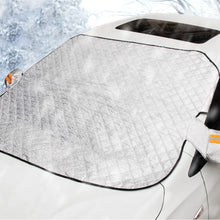 Charger l&#39;image dans la galerie, Magnetic Car Windshield Snow Cover Tarp Winter Ice Scraper Frost Dust Guard Sunshade Protector
