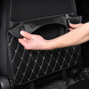 Universal Car Kick Mat Anti-dirty Storage Seat Cover Child Protection Pads For Back Seats Protector Interiors Car Accessories Ne