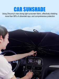 Car Windshield Sun Shade Cover Umbrella Uv Rays And Heat Sun Visor Protector Foldable Reflector Umbrella